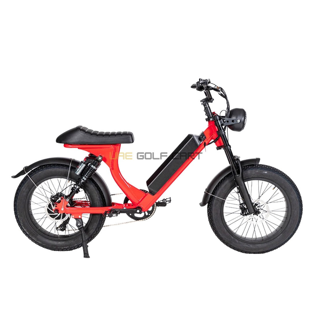 Turbo Fat Tyre Electric Bike 48V with Removable Battery for Off-Road Adventures - Electric Bikes - Photo 6 | UAE Golf Cart
