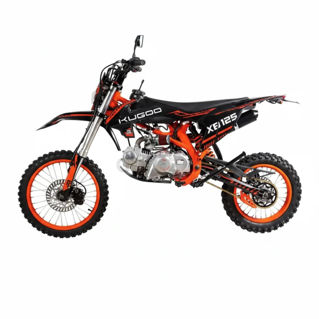UAE Golf Cart 125cc Off Road Dirt Bike with 80 km/h Speed, 5.4L Fuel Tank, Steel Frame - View 1