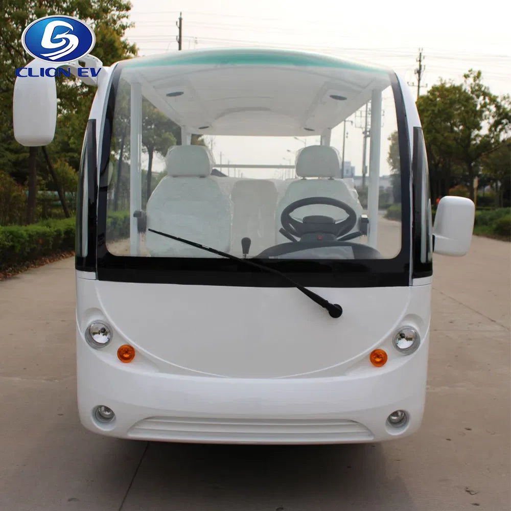UAE Golf Cart - 14 Passenger Electric Shuttle Bus with 100 km Range and 7.5kW Motor - View 6