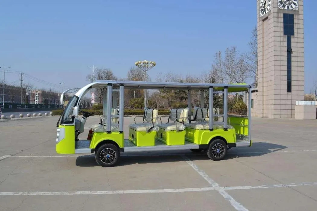 UAE Golf Cart - 14 Seater Electric Sightseeing Golf Cart with 5kW Motor and Audio System - View 2