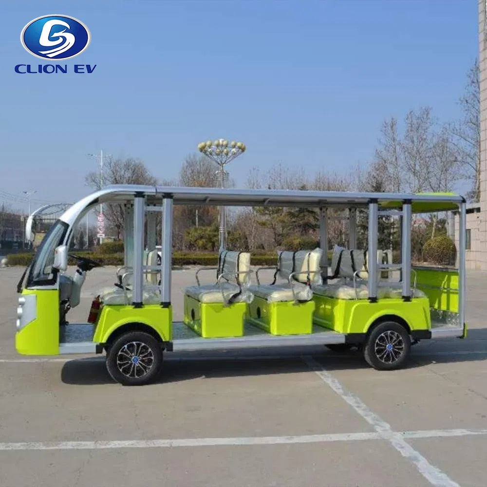 UAE Golf Cart - 14 Seater Electric Sightseeing Golf Cart with 5kW Motor and Audio System - View 7