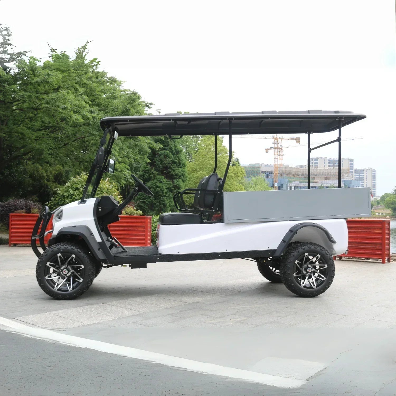 UAE Golf Cart - 2 Seater Off Road Utility Golf Cart with Lithium Battery and Dump Bed - View 5