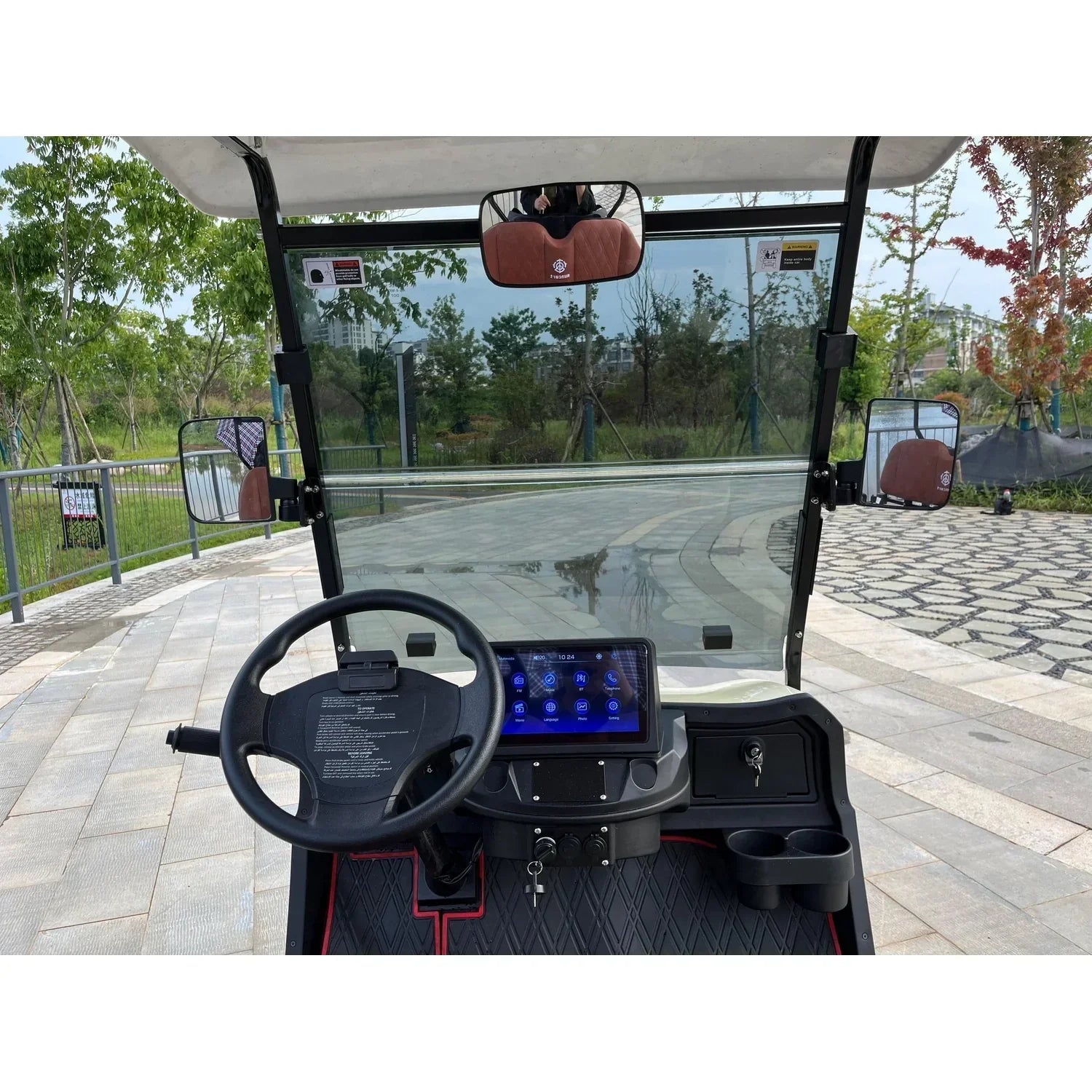 UAE Golf Cart - 2 Seater On Road Electric Golf Cart with Lithium Battery and Bluetooth - View 6