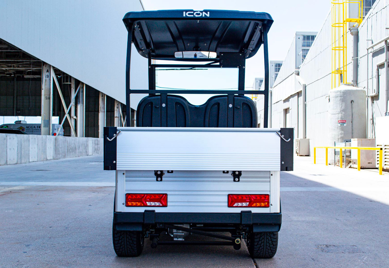 UAE Golf Cart - 2 Seater Utility Golf Cart with Cargo Bed and 48V AC Drive - View 4