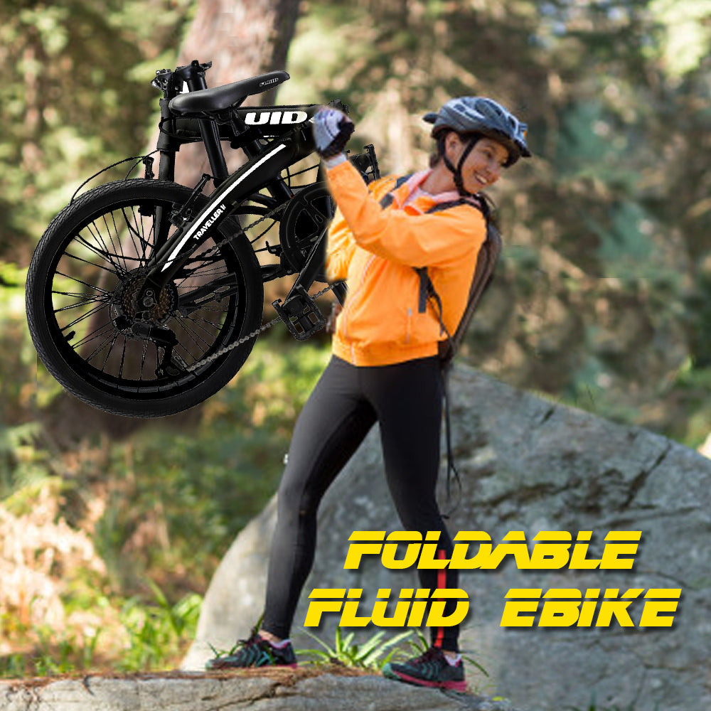 UAE Golf Cart 20 Inch Foldable Electric Bike 36V 10.4Ah Battery 25km/h Speed 100kg Load Capacity - View 11