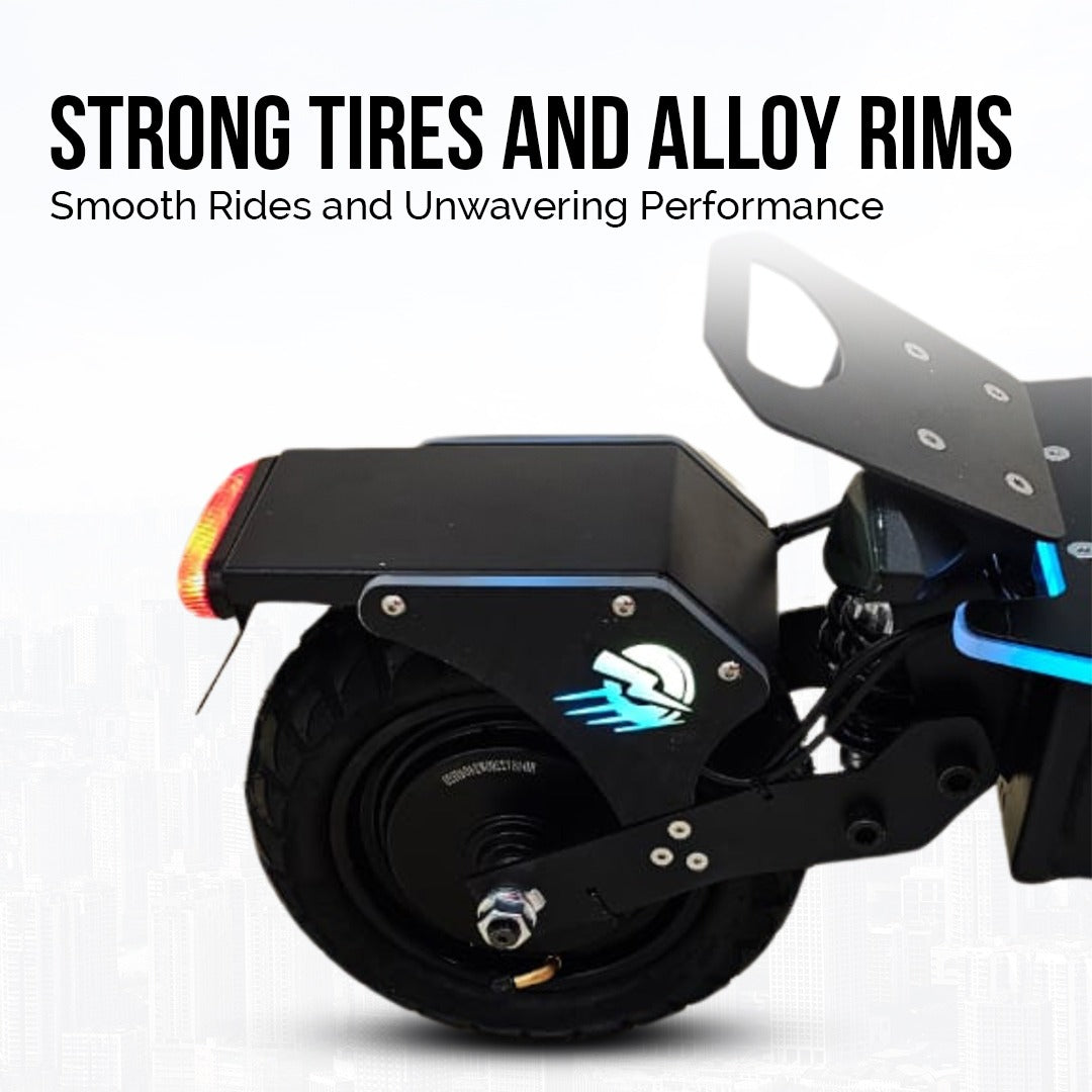 UAE Golf Cart 2000W Dual Motor Electric Scooter 70 km/h Speed 35 km Range 120 kg Load Capacity - View 15