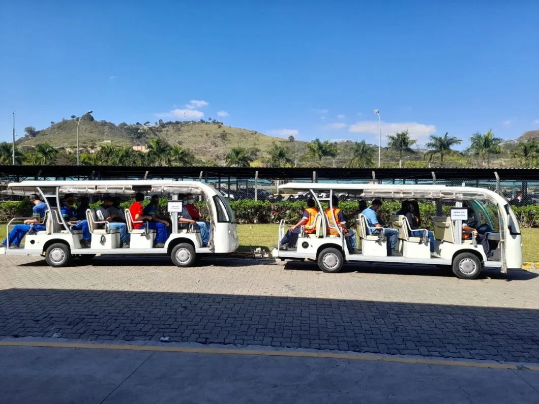 UAE Golf Cart - 28 Seater Electric Sightseeing Shuttle and Trackless Train with 72V Motor - View 5