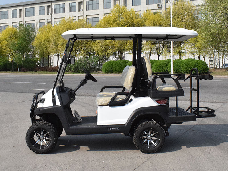UAE Golf Cart - 4 Passenger On Road Electric Golf Cart with AC Drive and LED Lights - View 4