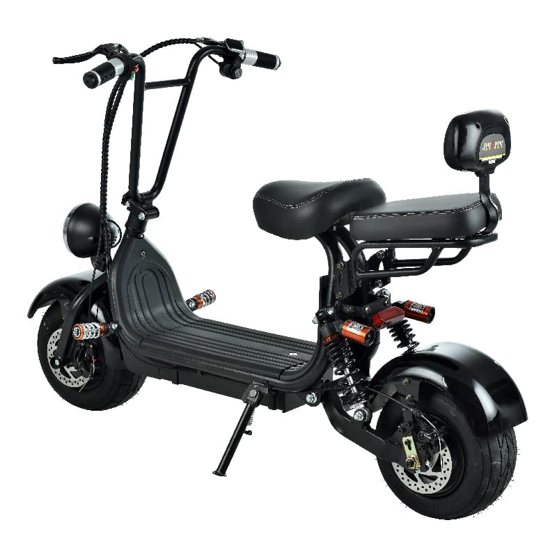 UAE Golf Cart 48V 1000W Mini Fat Tyre Electric Scooter with Removable Battery and Dual Seat - View 22