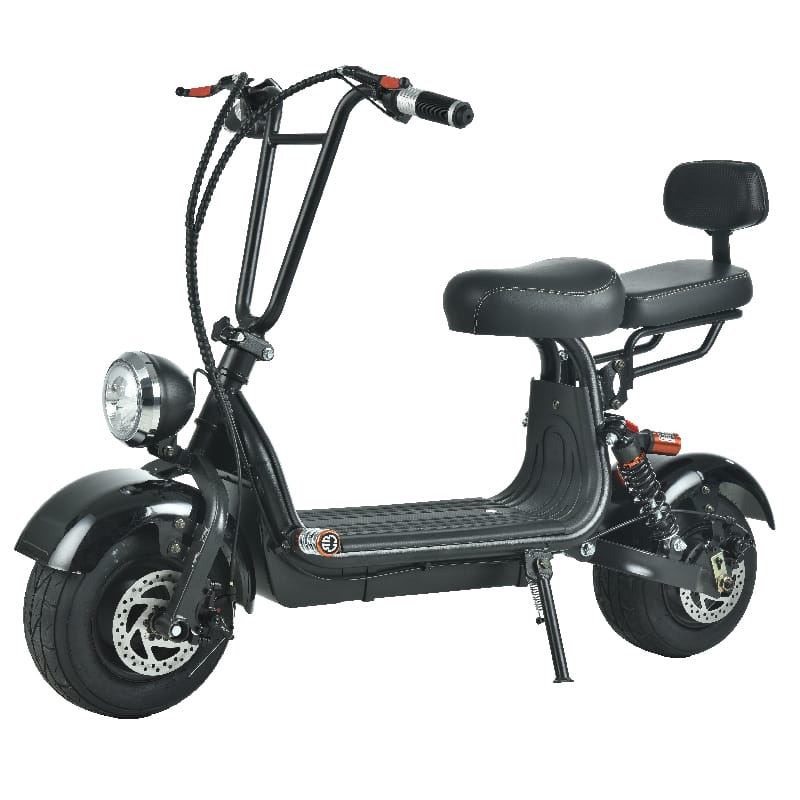 UAE Golf Cart 48V 1000W Mini Fat Tyre Electric Scooter with Removable Battery and Dual Seat - View 23