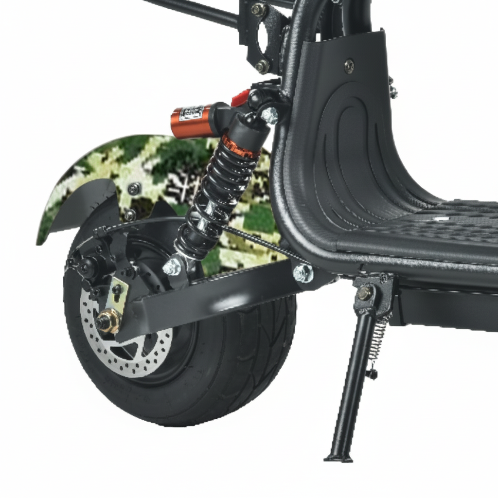 UAE Golf Cart 48V 1000W Mini Fat Tyre Electric Scooter with Removable Battery and Dual Seat - View 26