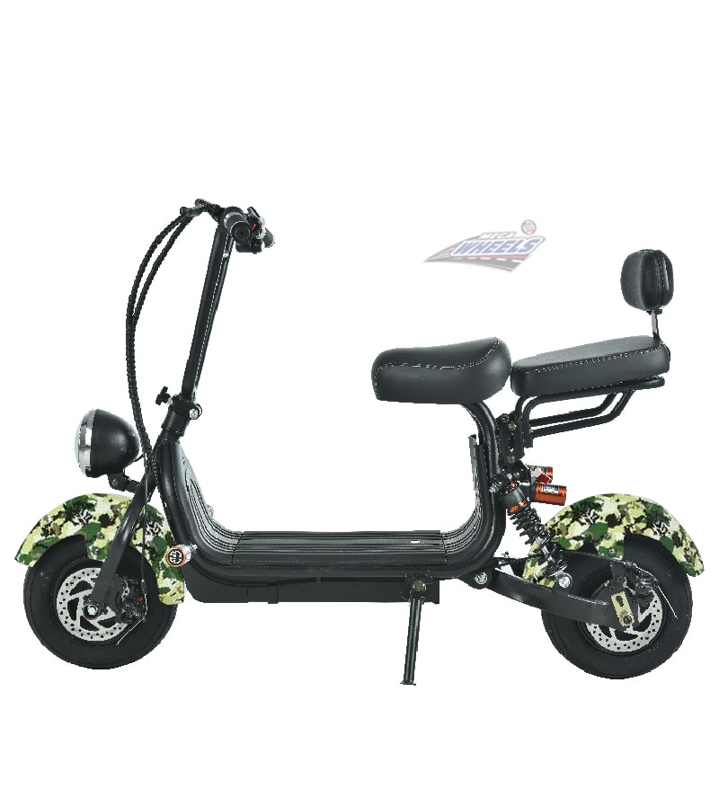 UAE Golf Cart 48V 1000W Mini Fat Tyre Electric Scooter with Removable Battery and Dual Seat - View 7