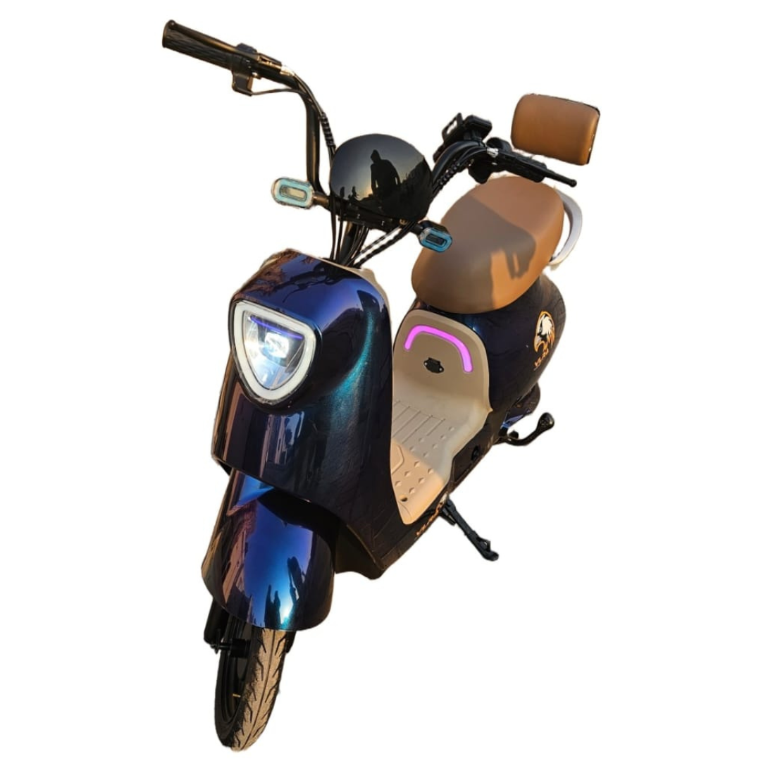 UAE Golf Cart 48V 1200W Adult Electric Moped Scooter 14" Wheels 35-55 km/h Speed 100kg Load - View 14