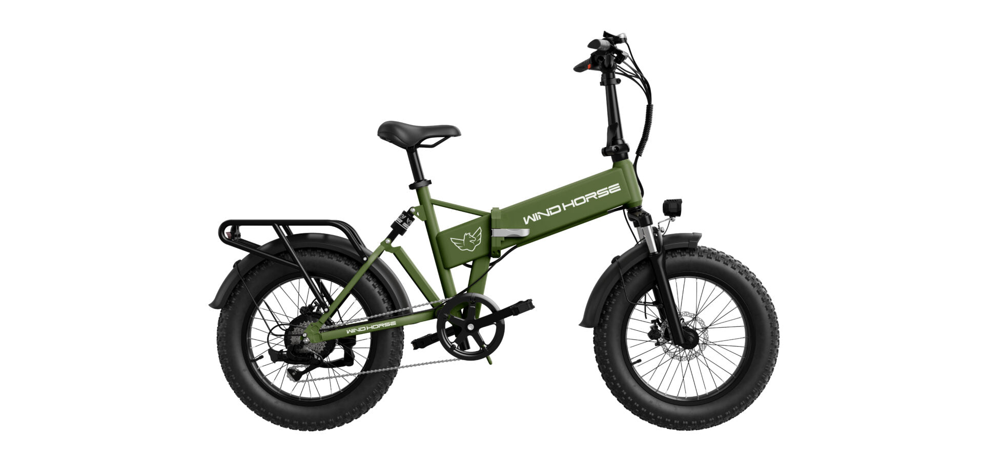 UAE Golf Cart 48V 13Ah Folding Electric Bike with 750W Motor, 20" x 4.0" Fat Tires, 7-Speed Shimano, Hydraulic Brakes – Off‑Road Use - View 13