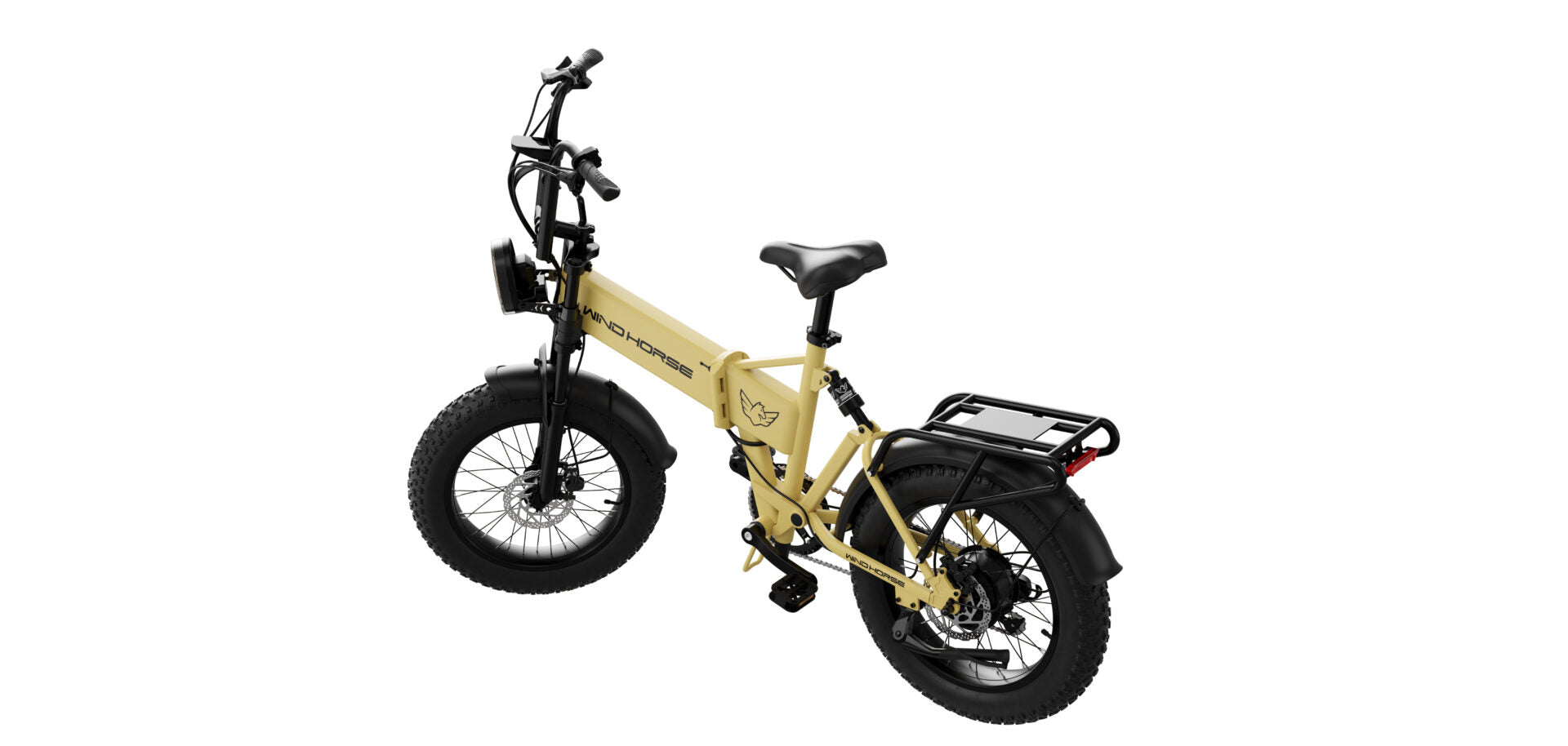 UAE Golf Cart 48V 13Ah Folding Electric Bike with 750W Motor, 20" x 4.0" Fat Tires, 7-Speed Shimano, Hydraulic Brakes – Off‑Road Use - View 3