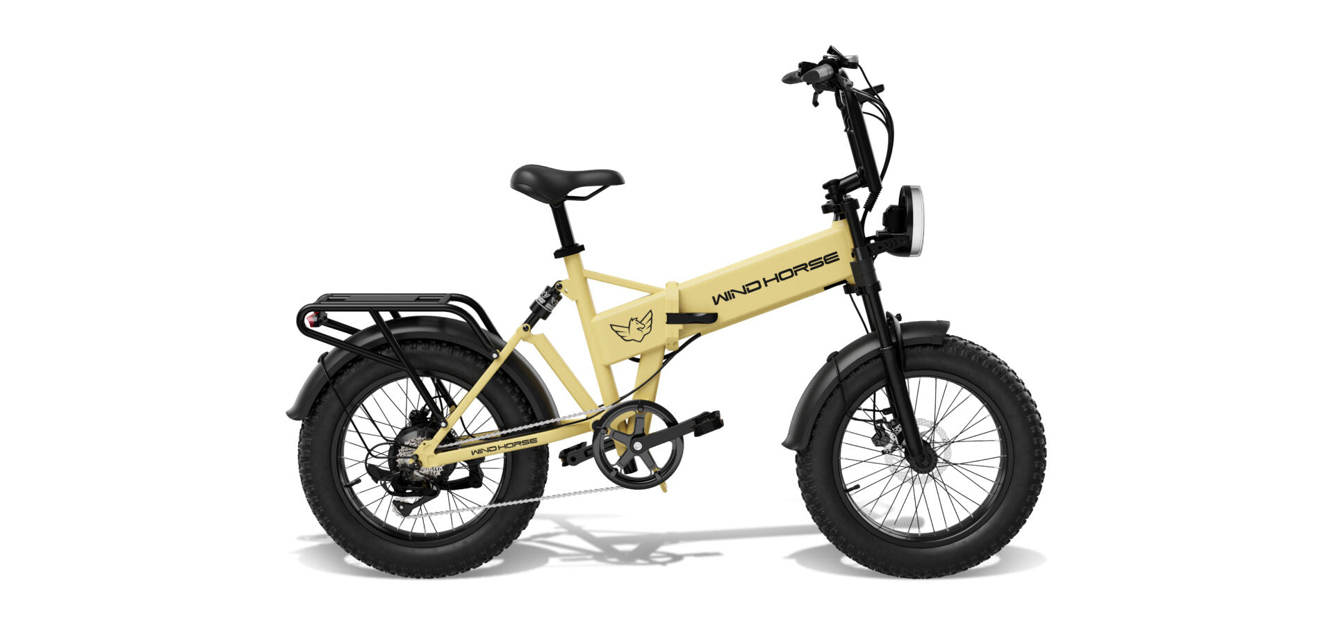 UAE Golf Cart 48V 13Ah Folding Electric Bike with 750W Motor, 20" x 4.0" Fat Tires, 7-Speed Shimano, Hydraulic Brakes – Off‑Road Use - View 4