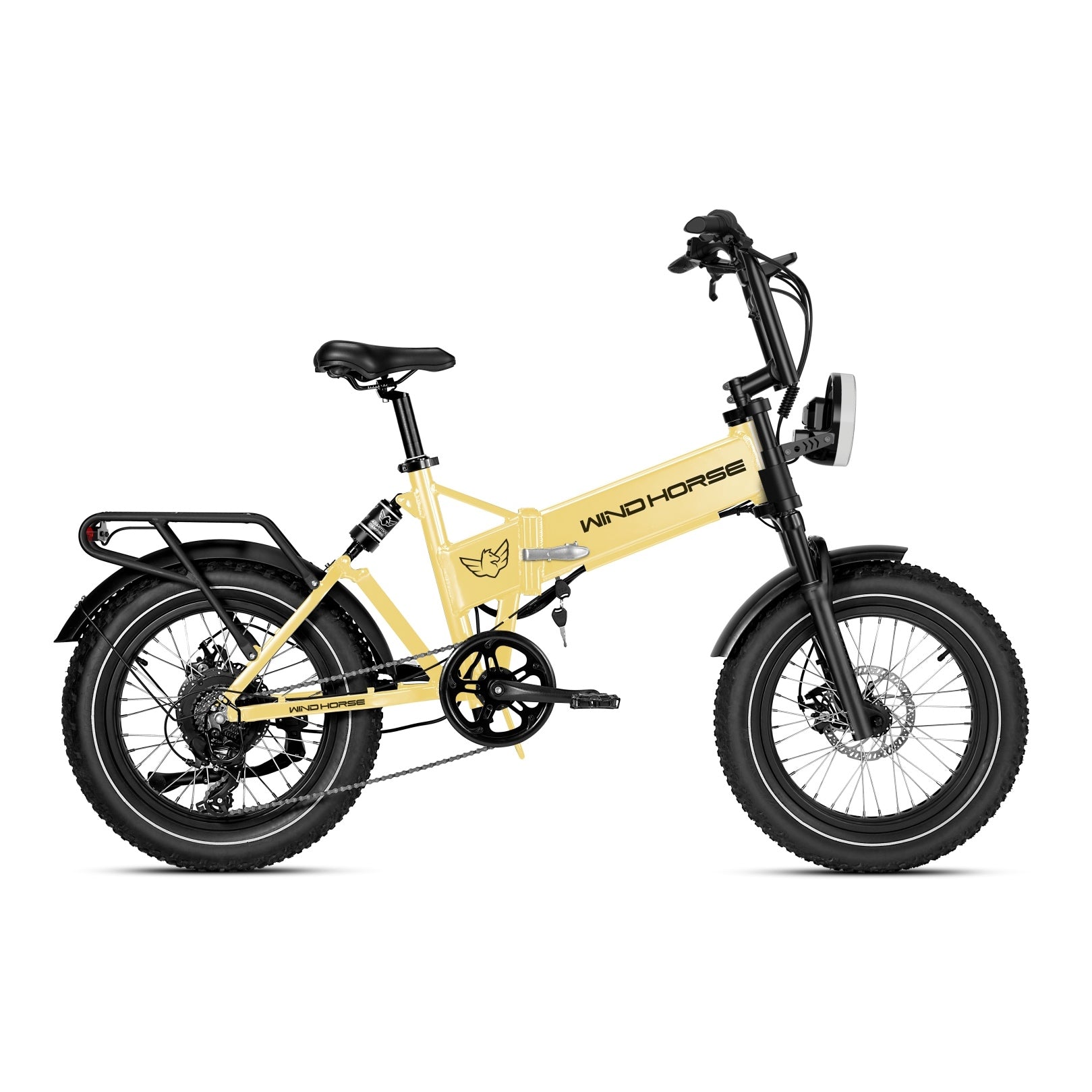 UAE Golf Cart 48V 13Ah Folding Electric Bike with 750W Motor, 20" x 4.0" Fat Tires, 7-Speed Shimano, Hydraulic Brakes – Off‑Road Use - View 5