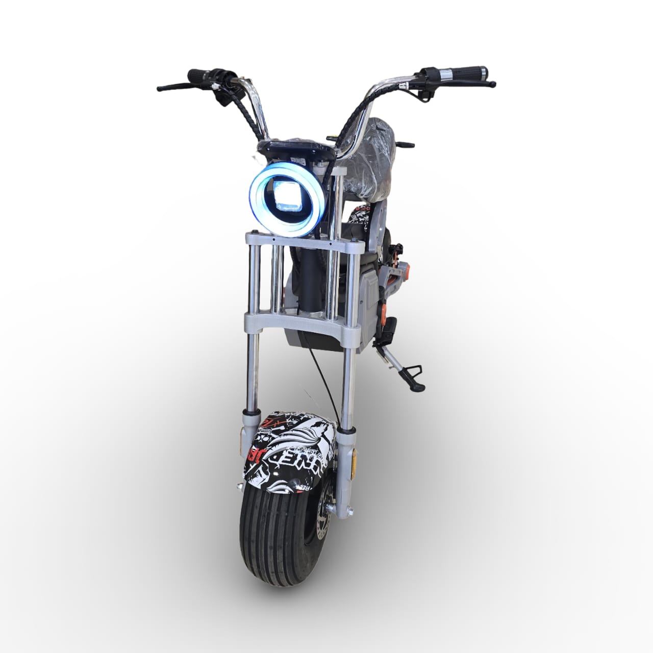 UAE Golf Cart 48V 1500W Fat Tire Electric Bike with Smart Shocks and LED Lights - View 2