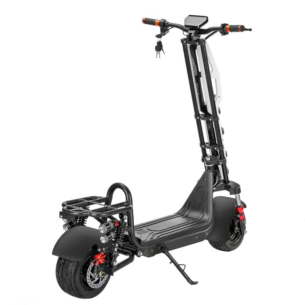 UAE Golf Cart 48V 1500W Foldable Fat Tyre Off Road Electric Scooter for Adults, 45 km/h Speed, 40 kg - View 21