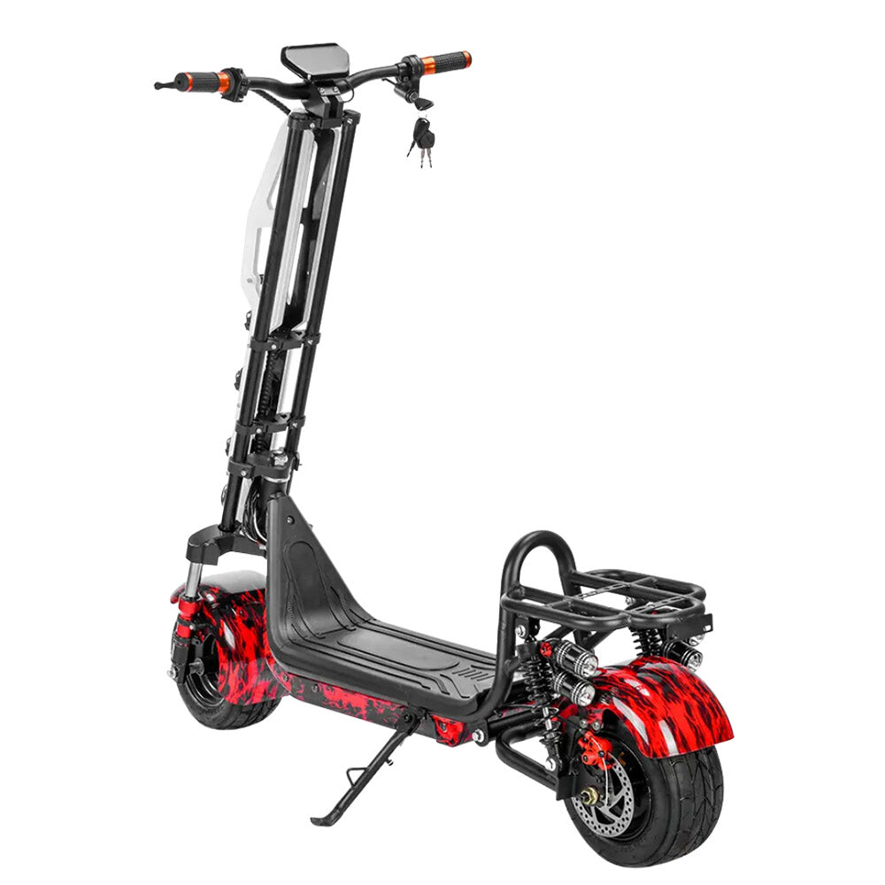 UAE Golf Cart 48V 1500W Foldable Fat Tyre Off Road Electric Scooter for Adults, 45 km/h Speed, 40 kg - View 4