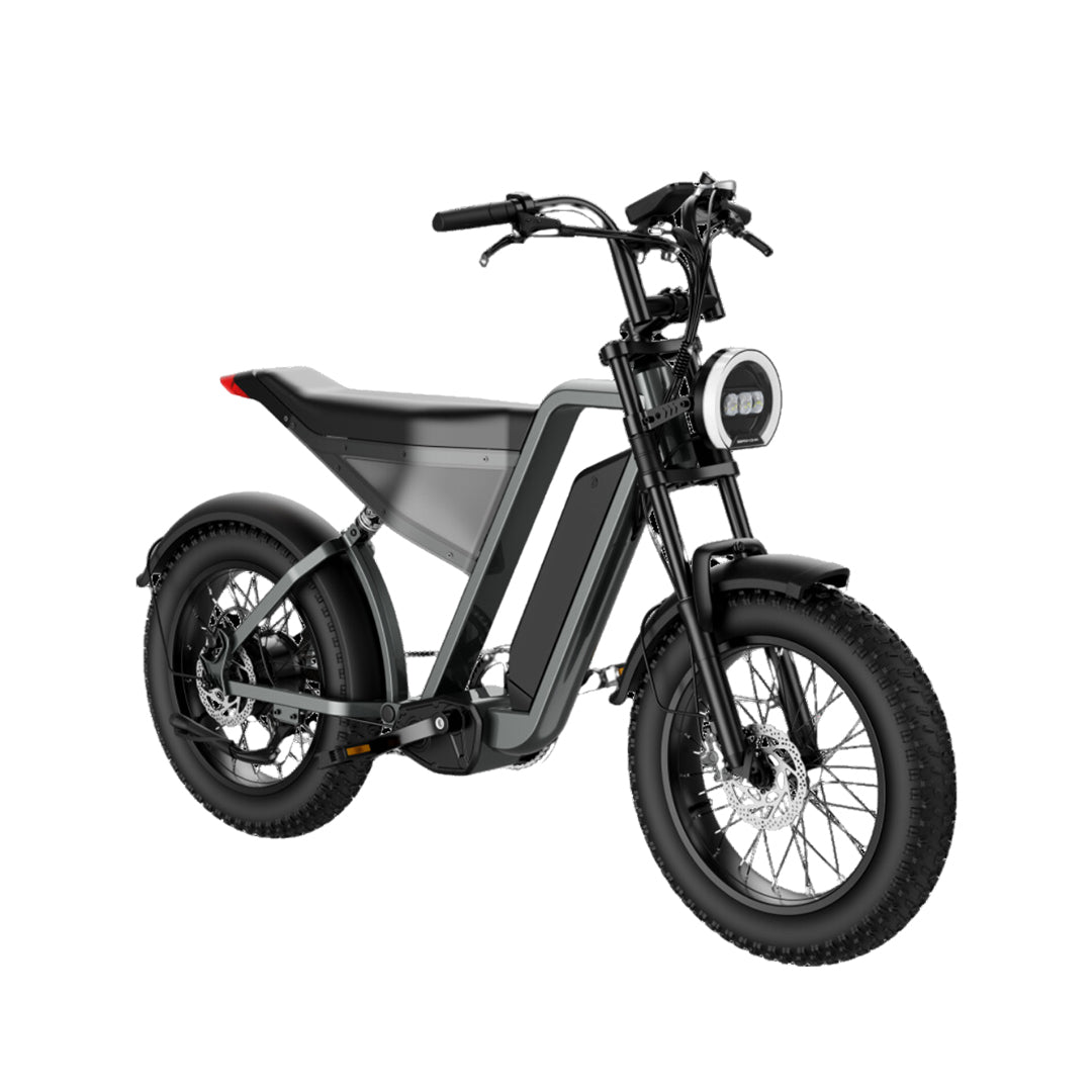 UAE Golf Cart 48V 18Ah Aluminum Alloy Electric Dirt Bike with 1000W Motor and 20 Inch Fat Tires - View 3