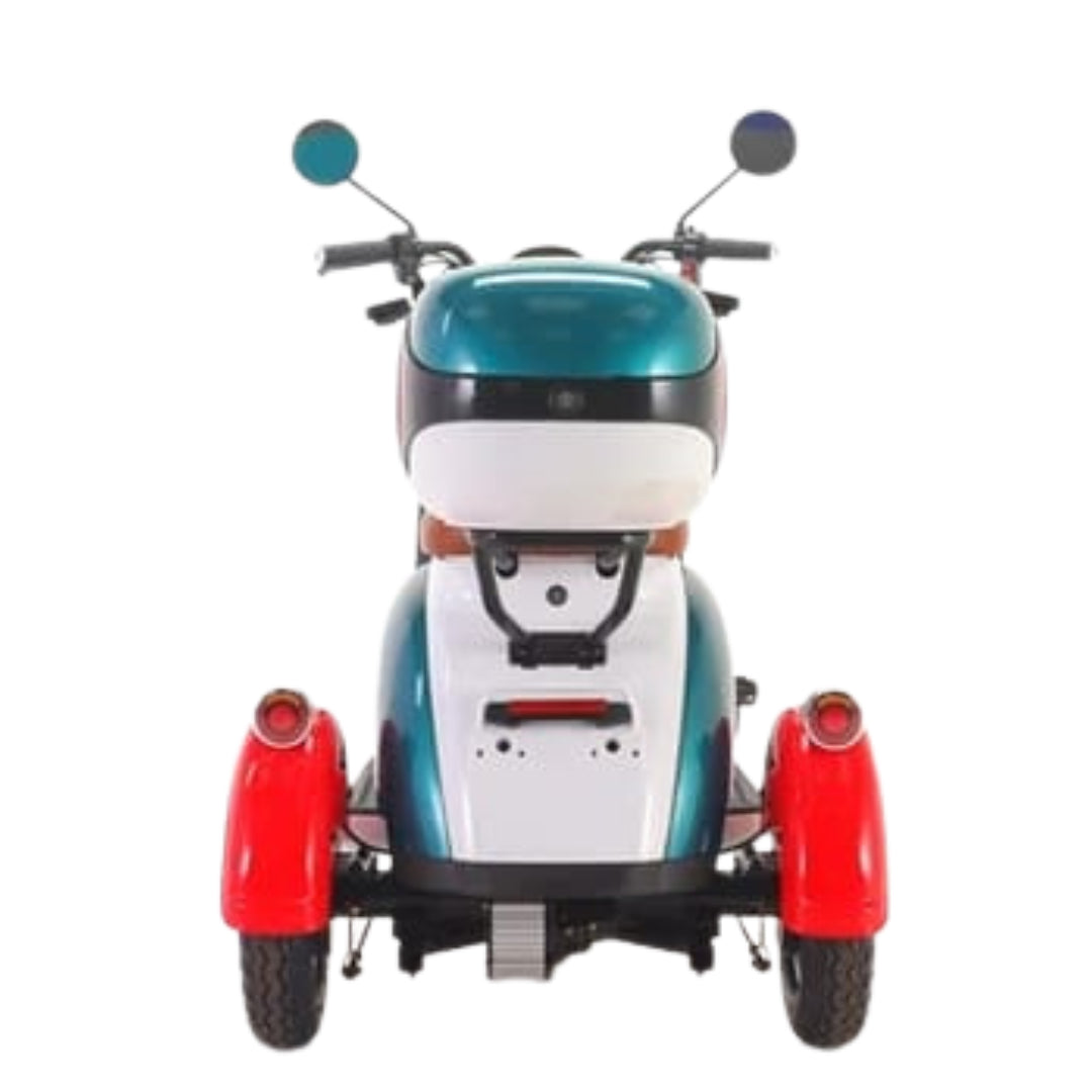 UAE Golf Cart 48V 20Ah Electric Parent Child Trike Scooter - 3 Seats, 30km/h Top Speed, 35km Range, 20inch Wheels, 150kg Load - View 8