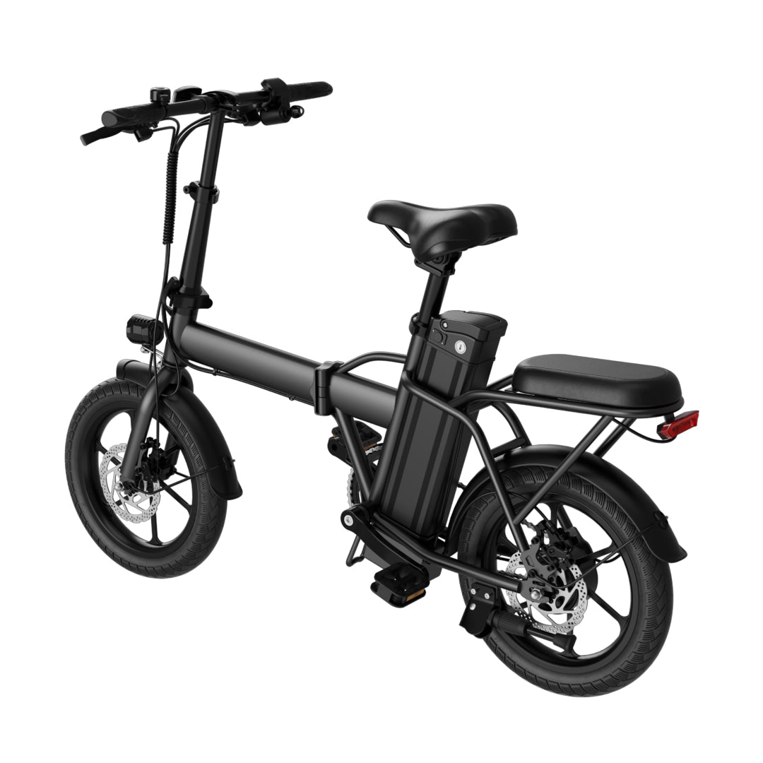 UAE Golf Cart 48V 350W Foldable Electric Bike with 25 MPH Top Speed, 16" Tires, 80kg Capacity, Waterproof Battery - View 2
