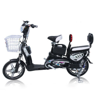 UAE Golf Cart 48V 500W Electric Scooter Bike with Pedals and Front Basket - View 19