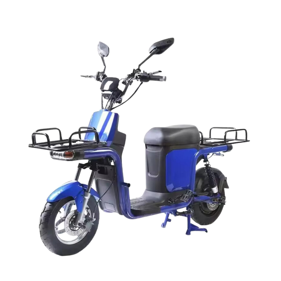 UAE Golf Cart 48V 500W Heavy Duty Delivery E-Bike with 200kg Load and 50km/h Speed - View 13