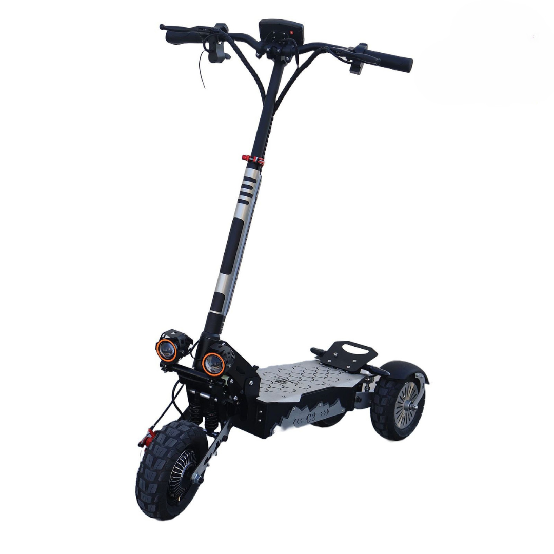 UAE Golf Cart 48V 7500W Triple Motor Foldable 3-Wheel Electric Scooter for Adults, 70 km/h, 80 km Range - View 3