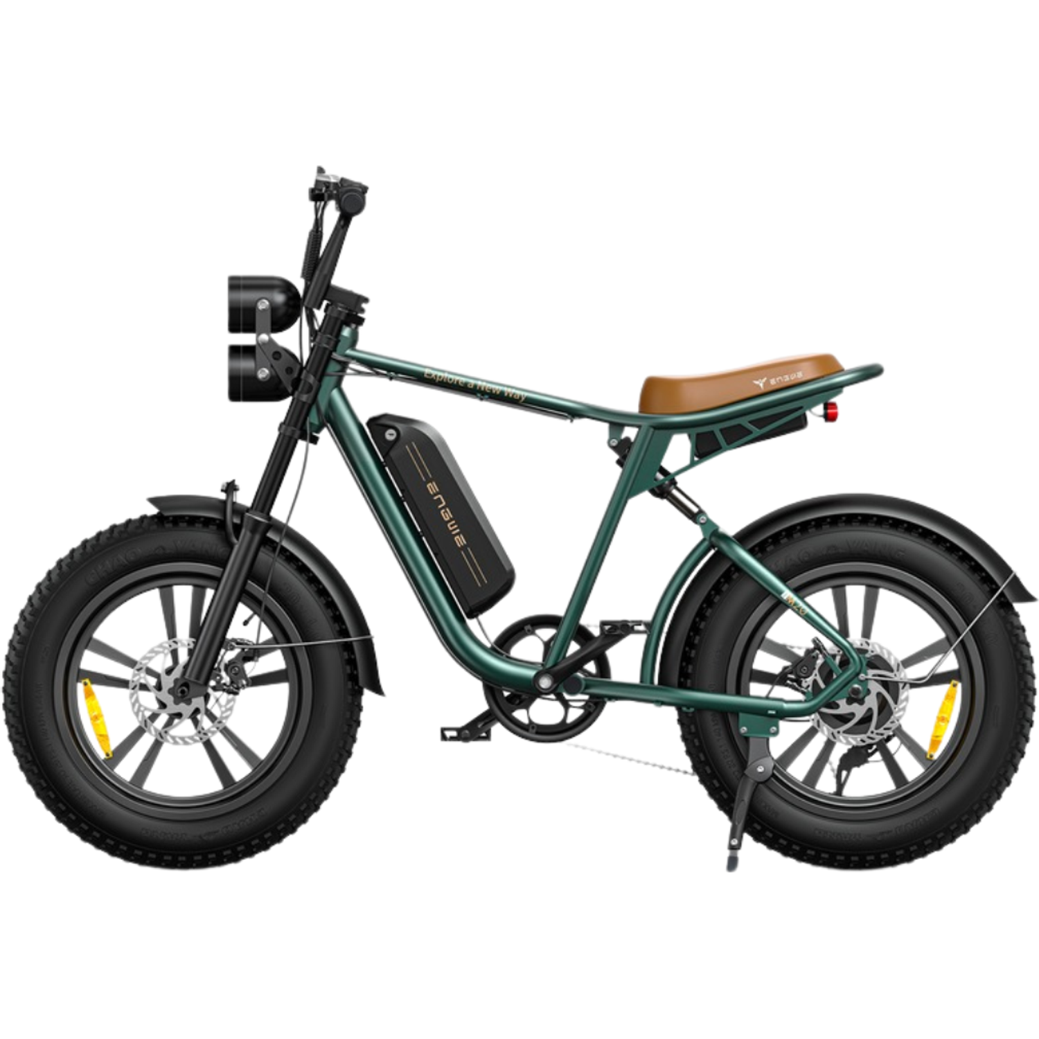 UAE Golf Cart 48V 750W Electric Fat Bike with 13Ah Removable Battery, 25 km/h Speed, 20x4.0 Fat Tires, Shimano 7-Gear