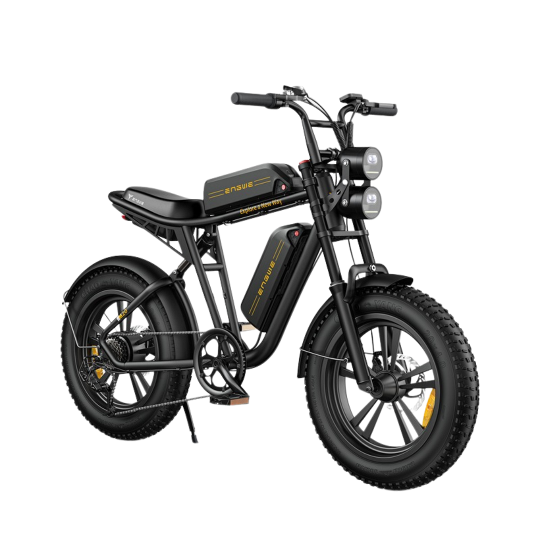 UAE Golf Cart 48V Fat Electric Bike with Dual Removable Batteries, 25 km/h, 20×4.0 Fat Tires, 7‑Speed Shimano, 160mm Disc Brakes - View 4