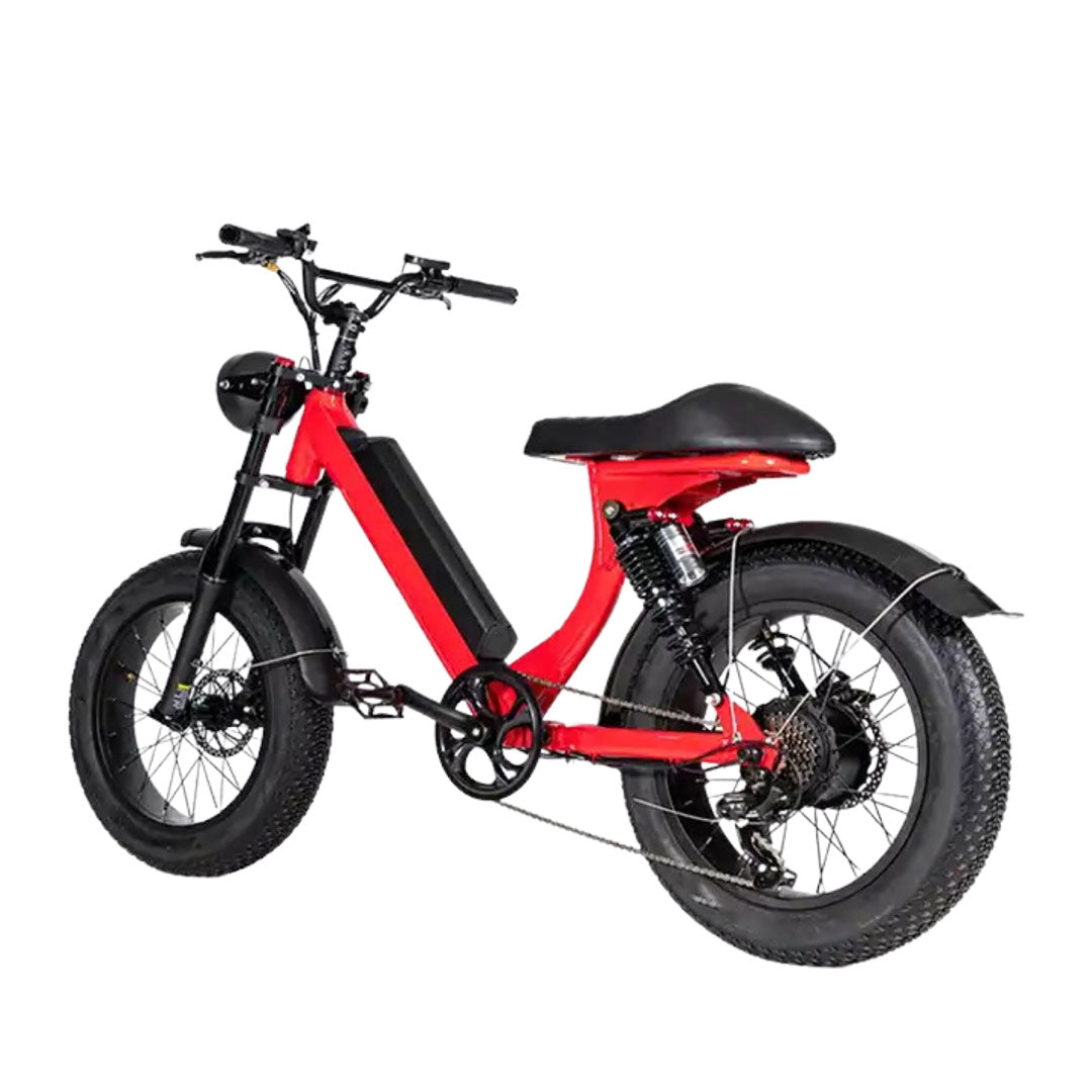 UAE Golf Cart 48V Fat Tyre Electric Bike with Removable Battery, 500W Motor, 40 KMPH Speed, and 20x4 Inch Tyres for Off-Road Adventures - View 5