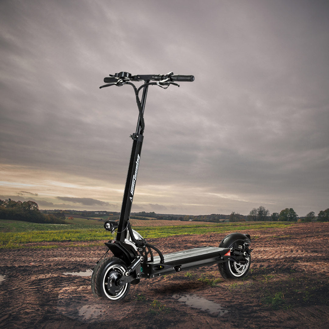 UAE Golf Cart 60V 23.4Ah 3600W Electric Scooter with 10" Tubeless Tires, Dual Disc and Magnet Brakes, Foldable, 25 km/h Speed, 120kg Load - View 5