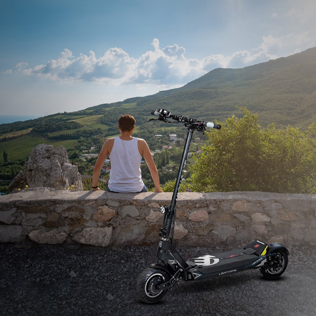 UAE Golf Cart 72V 35Ah Electric Scooter Pro 25 km/h Max Speed Foldable Off-Road - View 4