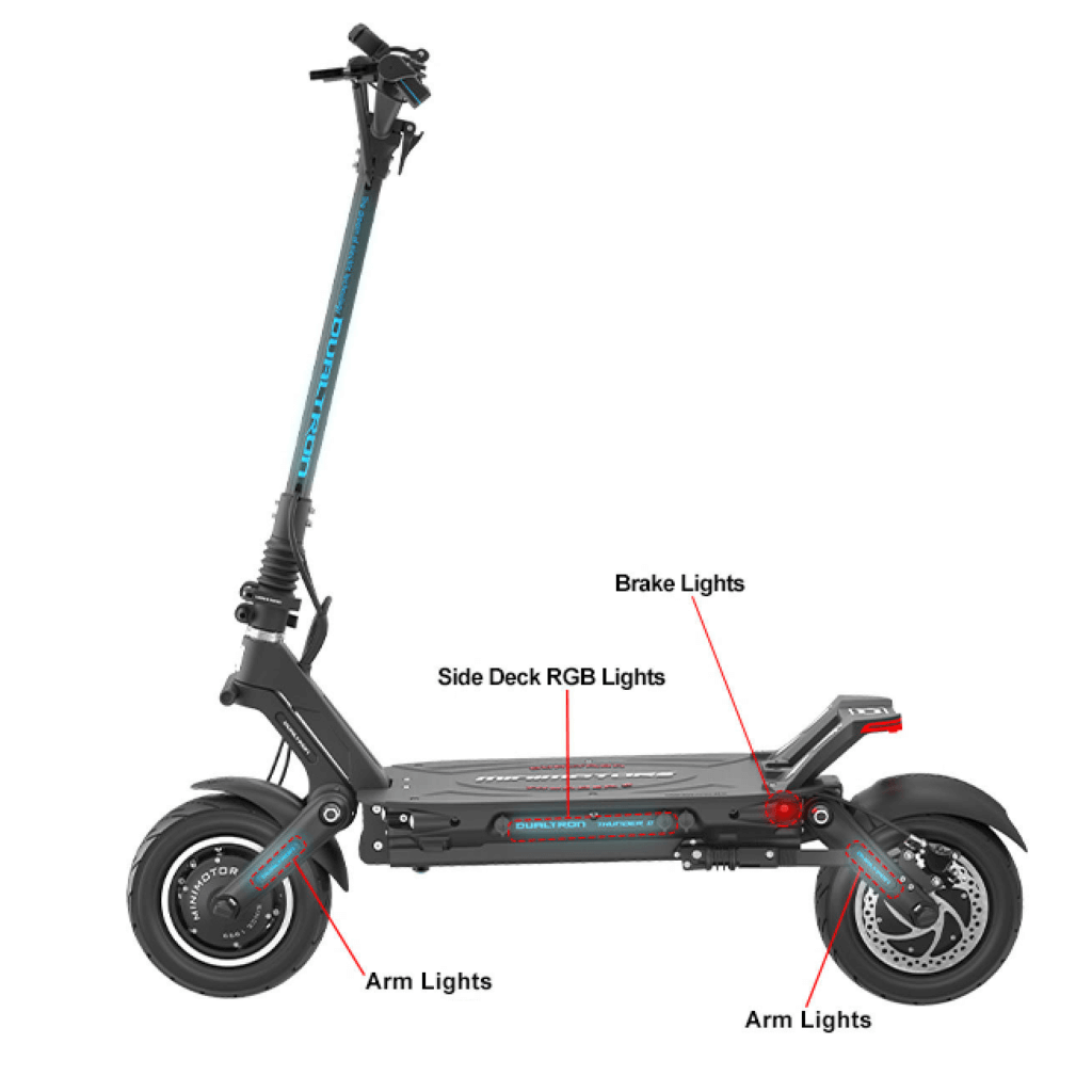 UAE Golf Cart 72V 40Ah Foldable Electric Scooter Dual Motor 100 km/h - View 4