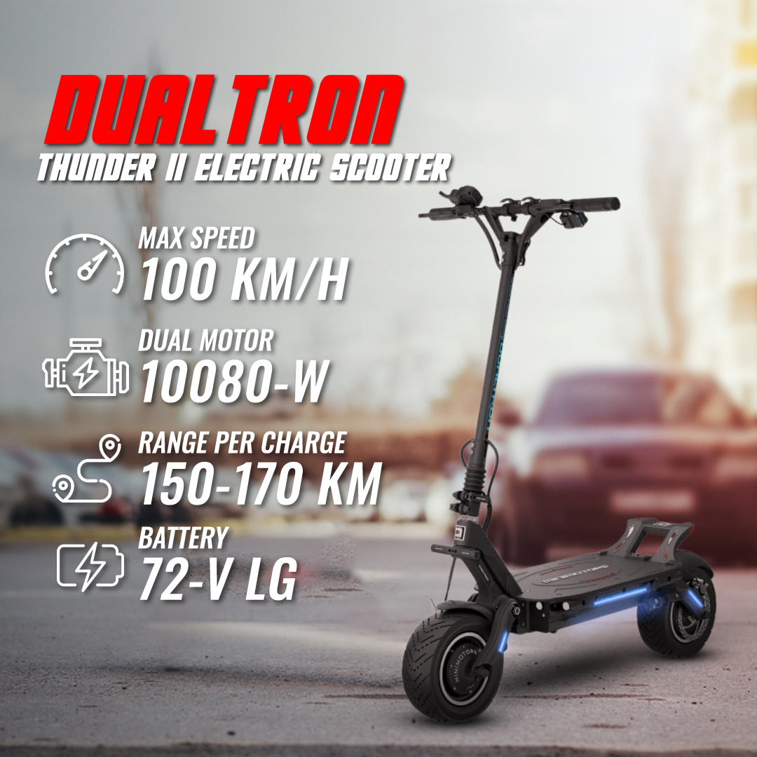 UAE Golf Cart 72V 40Ah Foldable Electric Scooter Dual Motor 100 km/h - View 7