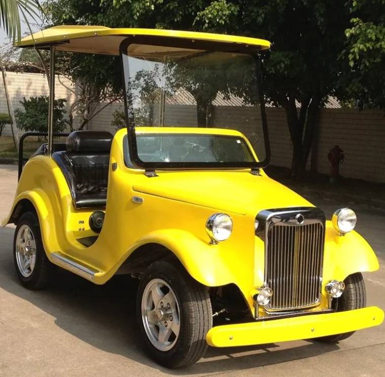 UAE Golf Cart - Classic 4 Seater Electric Golf Cart with 100 km Range and 30% Climb - View 2