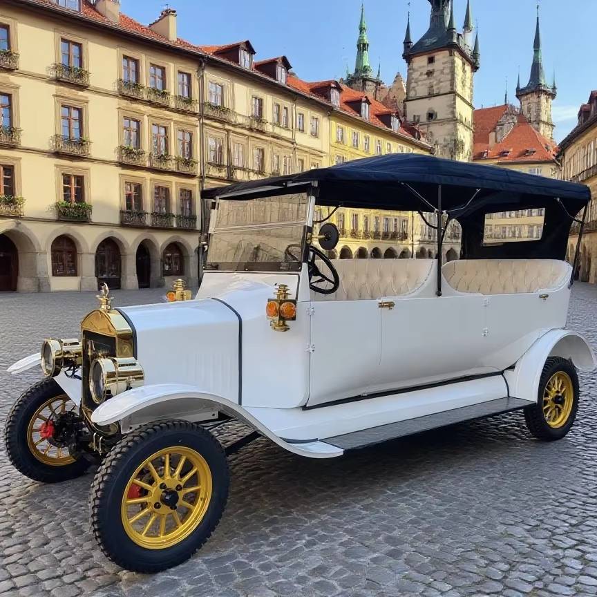 UAE Golf Cart - Classic 4 Seater Electric Golf Cart with 120 km Range and Steel Body - View 2