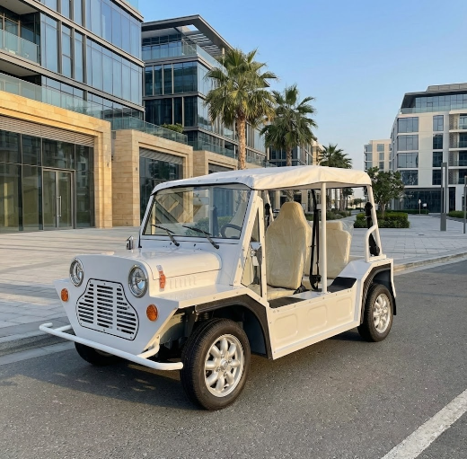 UAE Golf Cart - Classic 4 Seater Electric Golf Cart with 96V Lithium Battery and Aluminum Body