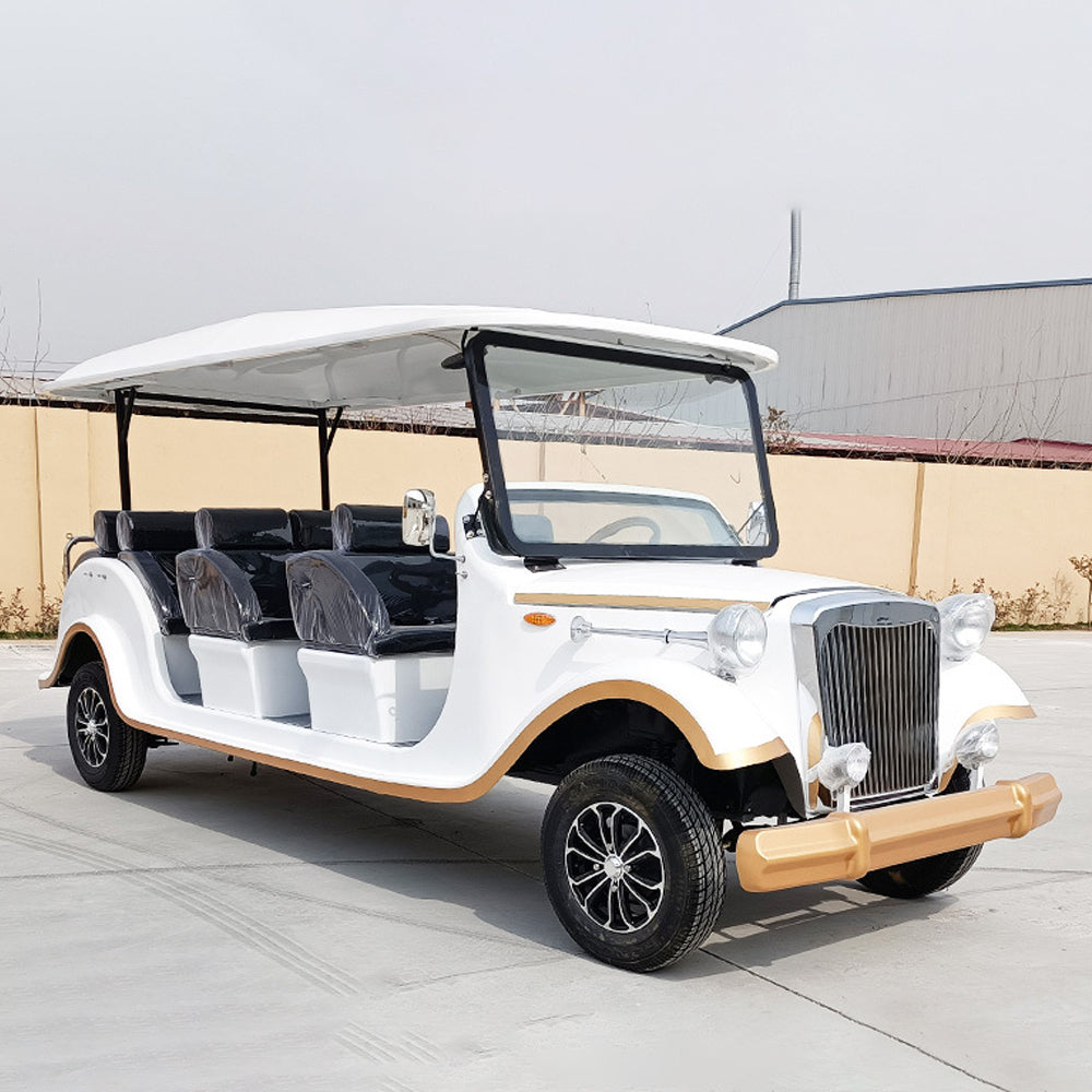 UAE Golf Cart - Classic 6 Passenger Electric Golf Cart with 5kW AC Motor and 90 km Range - View 2