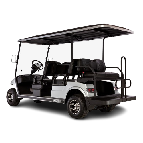 UAE Golf Cart - Commercial 6 Passenger Electric Golf Cart with 4+2 Seating - View 5