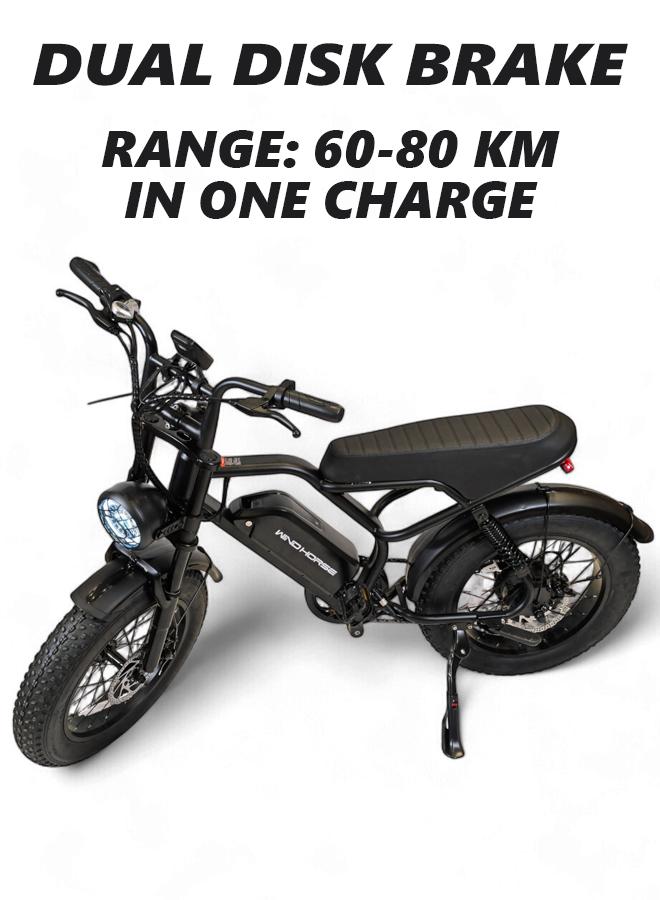 UAE Golf Cart Electric Bike for Adults 48V Removable Battery Pedal Assist E-Bike 750W Motor - View 19