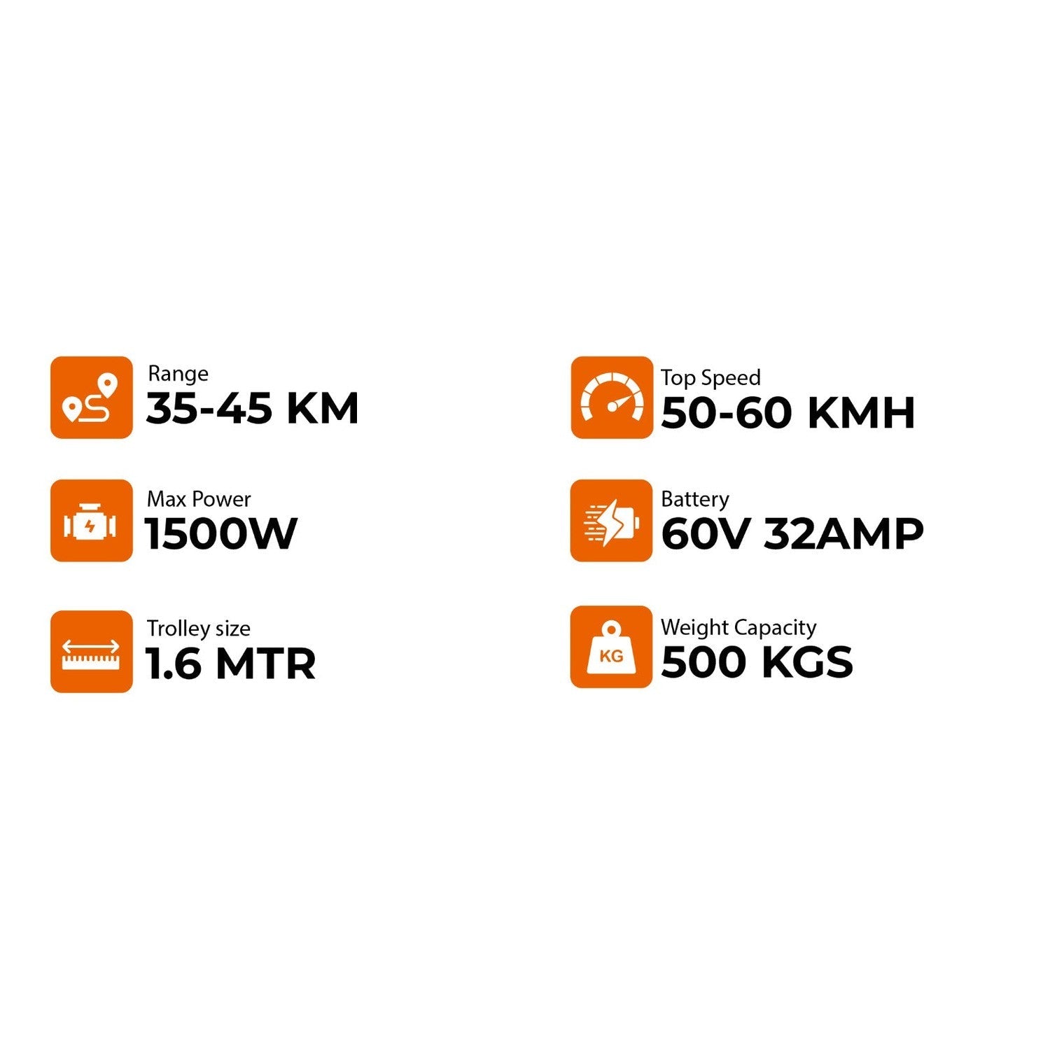 UAE Golf Cart - Electric Cargo Tricycle UAE Golf Cart Tuk Tuk 1.6M 1500W 60V 800kg 100km Range GCC UAE - View 5