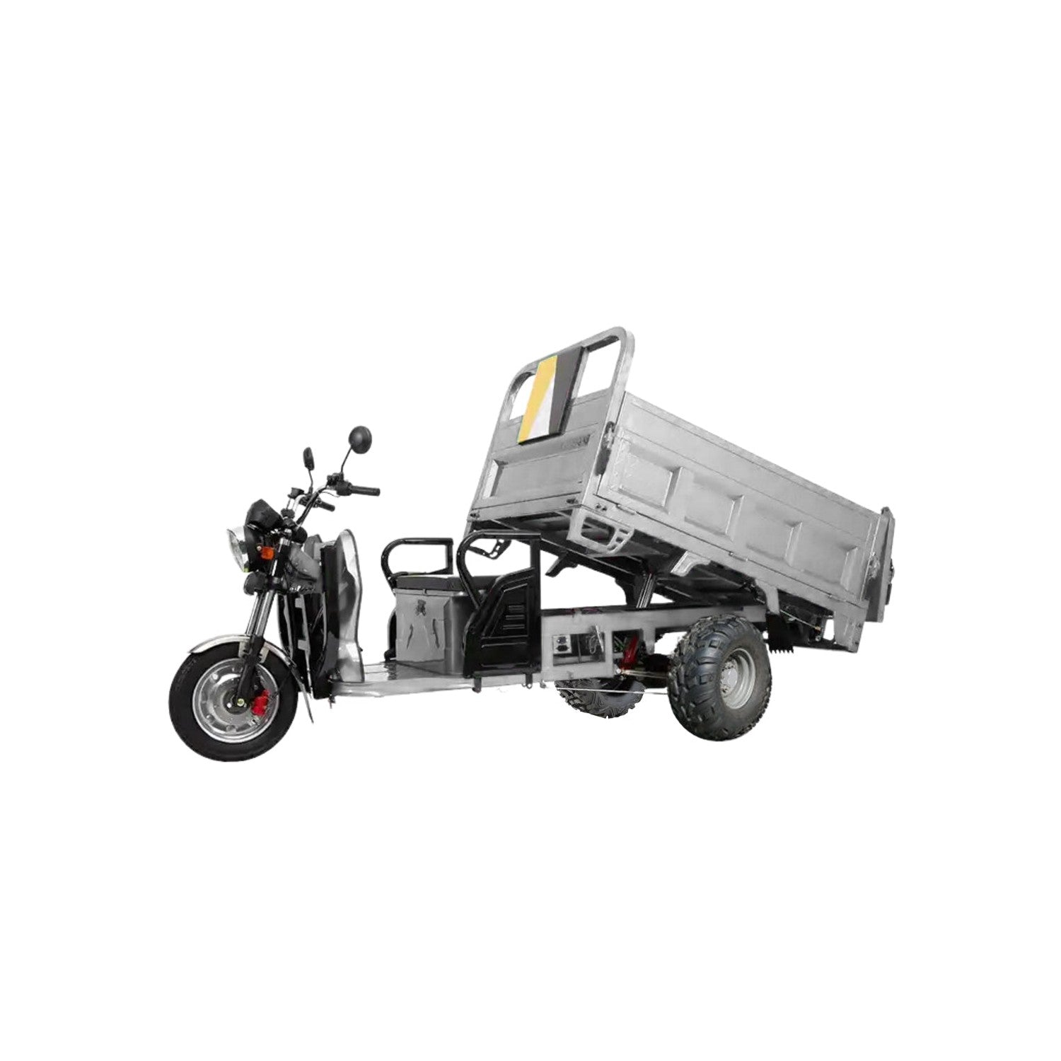 UAE Golf Cart - Electric Cargo Tuk Tuk 1.6M | 60V 1500W | 600KG Load | Hydraulic Dump Bed | Off Road Tyres | UAE Golf Cart - View 4