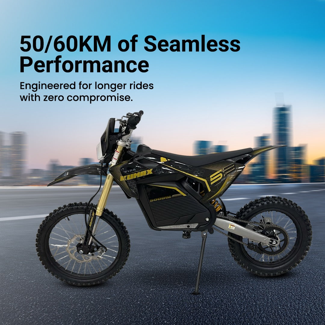 UAE Golf Cart Electric Dirt Bike 72V 40Ah 3000W 80km/h Top Speed 120kg Load Off‑Road Adventure - View 1