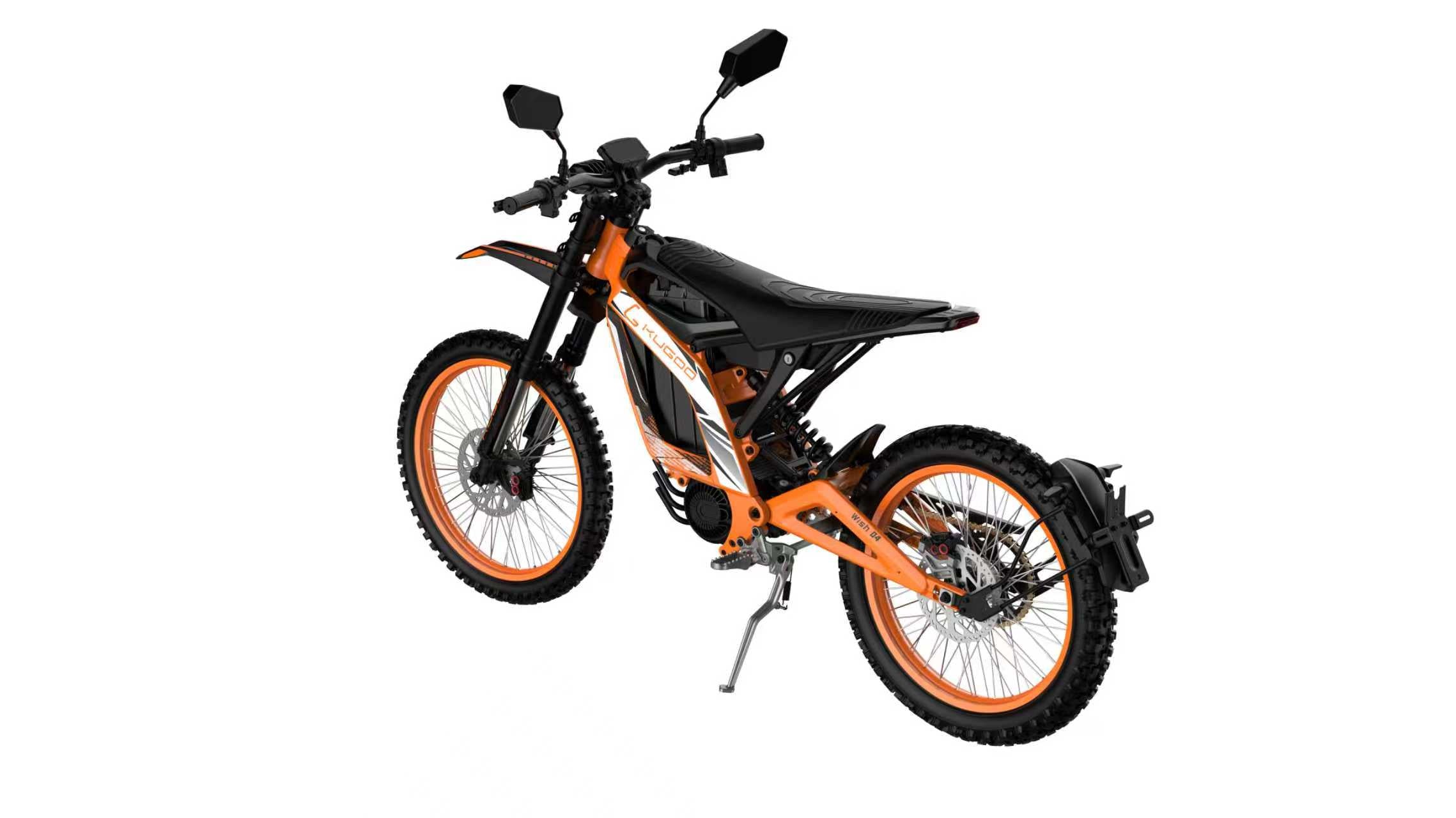 UAE Golf Cart Electric Dirt Bike with 3700W Motor, 80 km Range, 80 km/h Top Speed, 19‑Inch Wheels, Adjustable Suspension - View 2