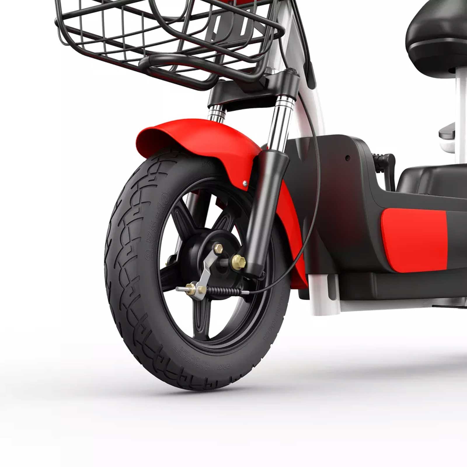 UAE Golf Cart Electric Moped Scooter 48V with Pedal Assist and 2 Seats - Private Property Use - View 3