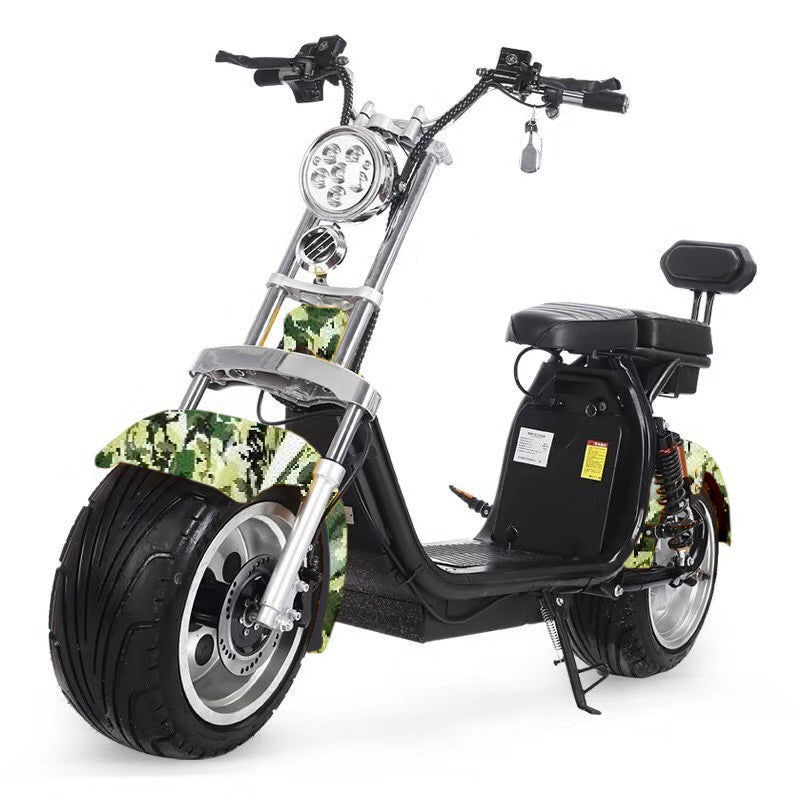UAE Golf Cart Electric Scooter 55 km/h 2000W Fat Wheels Removable 60V Battery - View 9