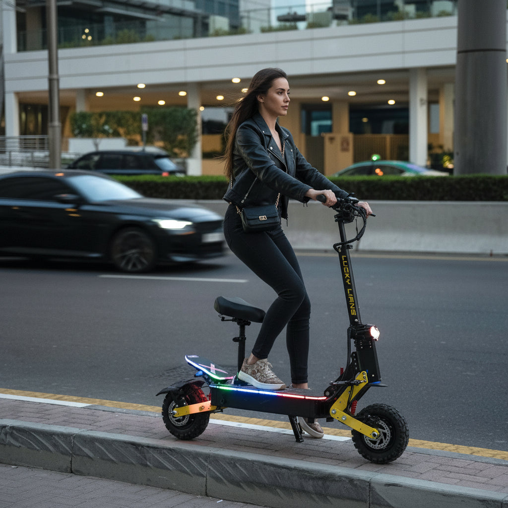 UAE Golf Cart Electric Scooter Night Fury Plus 60V 33Ah Dual Motor 2000W x2 Speed 85 km/h Long Mileage - View 1